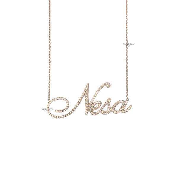 گردنبند اسم نسا طلا
