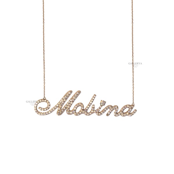 گردنبند اسم مبینا