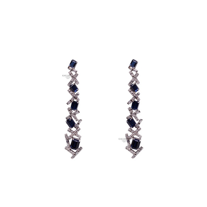 گوشواره یاقوت طلا