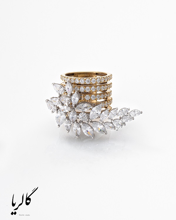 انگشتر طرح جواهر