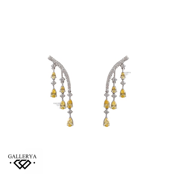 گوشواره طلا طرح شراره